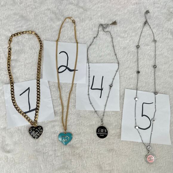 Hand crafted fashion necklaces with luxury pendants CHOOSE ONE!!! - Picture 4 of 8